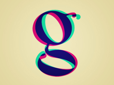 g font g lowercase multiply progress serif type typography