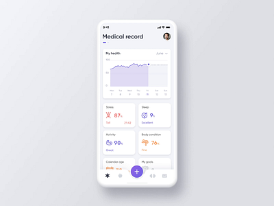 Be Healthy App - Fitness + Food activity adobe aftereffects aftereffects animation branding fitness fitness app health health app healthcare healthy healthy eating healthy food healthy lifestyle interaction sport sport app training ux uxui