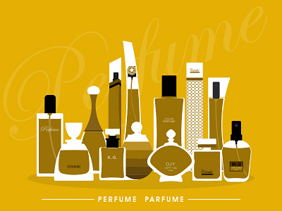 Perfume parfume bottle flower glass perfume