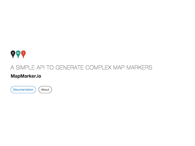 MapMarker.io Landing Page