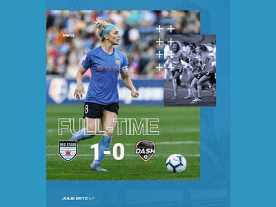 Full-time chicago red stars design digital art female soccer nwsl soccer social media social media design socialmedia