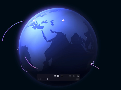 3D Earth 3d 3d animation 3d illustration animation globe illustration