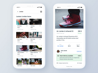 Marketplace App - Shopping Page