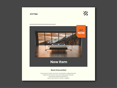 Instagram Design Template | (Furniture-03)