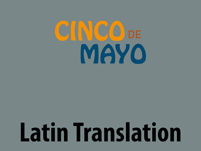 Latin Translation