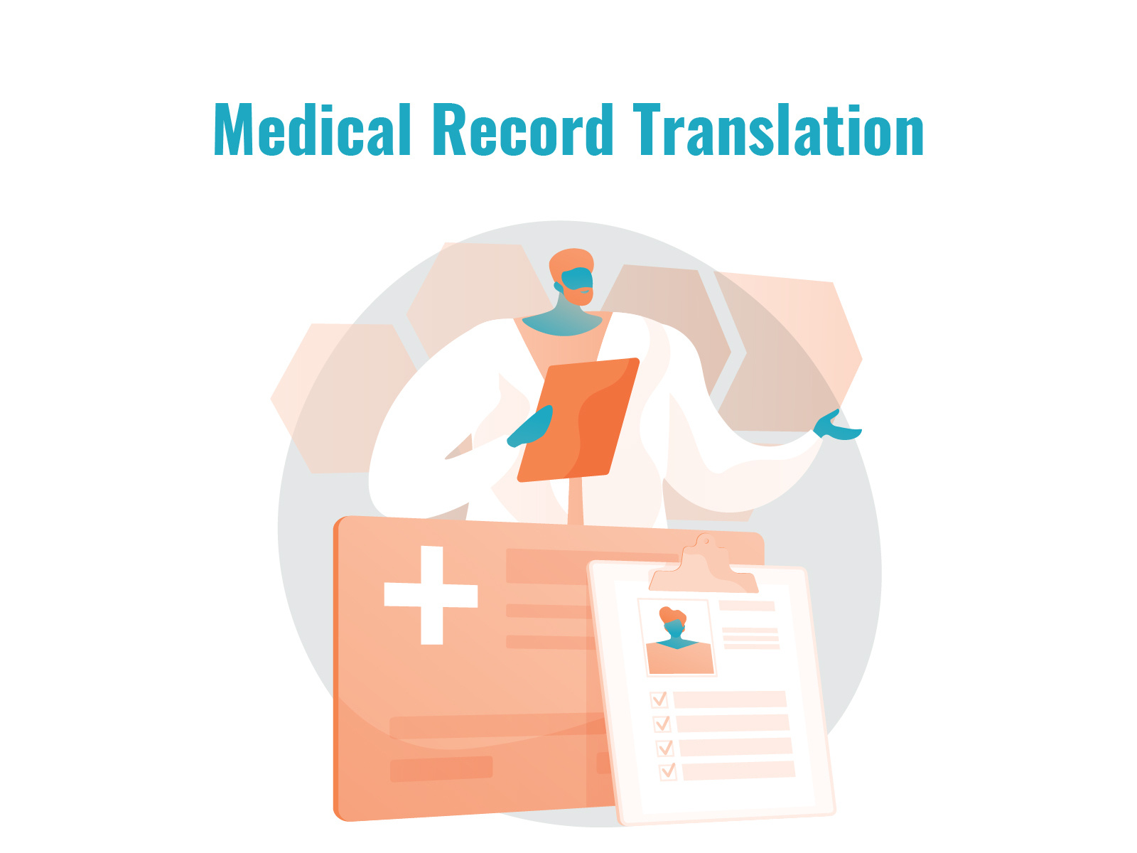 Medical Record Translation by Universal Translation Services on Dribbble