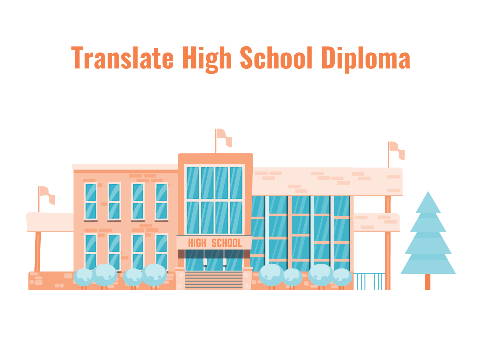 High School Diploma Translate In French