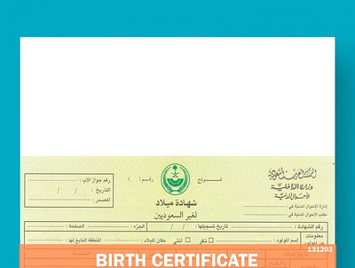 Birth Certificate Egypt birth certificate egypt birth certificate template