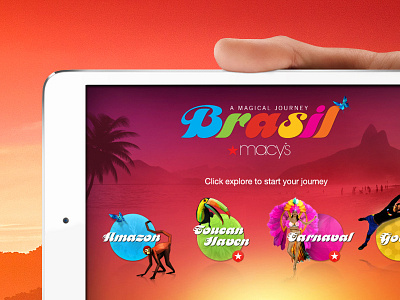 Macy's - Brasil augmented reality brasil brazil interactive macys