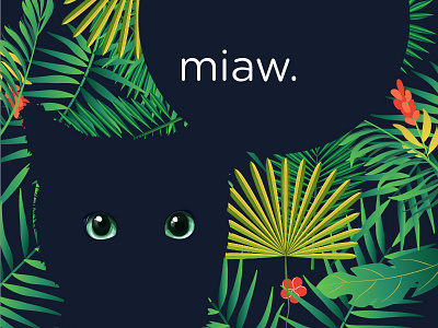 Summer Mood cat digital agency graphic illustration meow miaw miawmiaw mood summer uiux user experience user interface