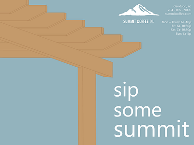 Sip Some Summit adobe illustrator advertising branding