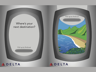 Where's your next destination? adobe illustrator advertising design illustration