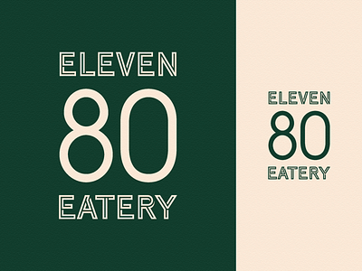 Logo Redesign for Eleven 80 Eatery