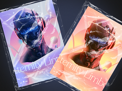 Eternity Limbo Poster design figma graphic design illustration poster robots