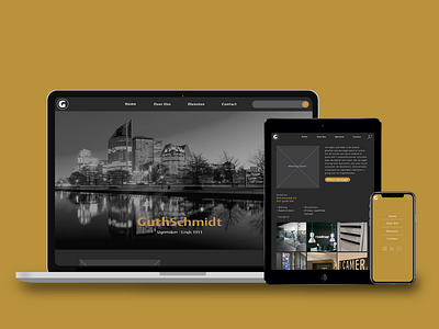 Guthschmidt.nl branding ui ux web