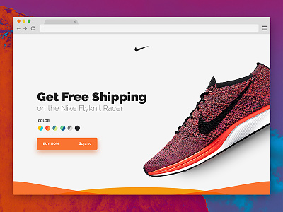 Landing Page - #DailyUI #003 daily ui ecommerce