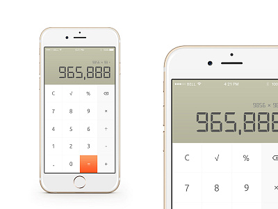 Calculator - #DailyUI #004