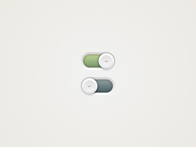 On Off Switch - #DailyUI #015 daily ui skeuomorphism