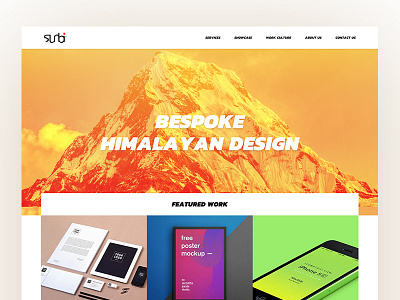 Design Agency Home Page