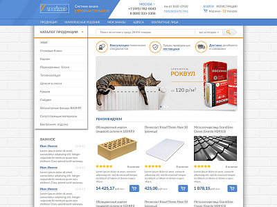 GBI Shop design site ui ux web