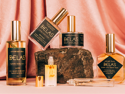 Delas Botanicals Branding