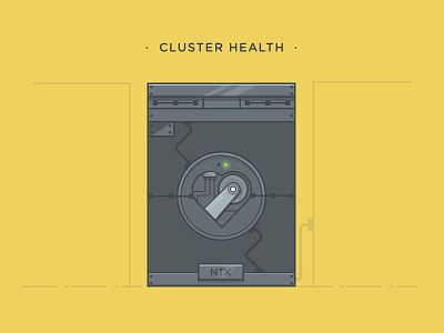 Clusterhealth cluster design health heart t shirt