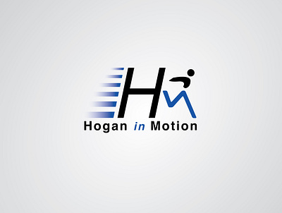Hogan in Motion Logo design logo typography vector