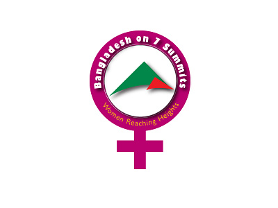 Bangladesh on Seven Summits branding design logo