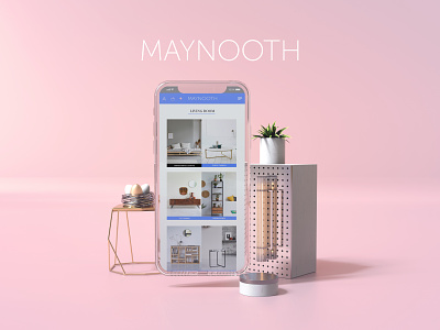 Maynooth App adobexd brand clean design furniture interior design shop ui uiux ux website