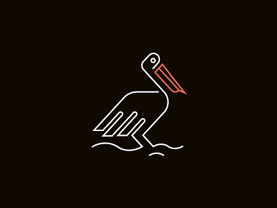 Pelican branding logo