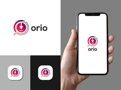 Orio apps icon logo apps design apps icon brand brand design branding creative logo logo logo design logodesigner logomark logos logotype mordern logo