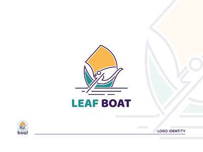 Leaf Boat Logo brand identity logo logo design logodesign logodesigner logodesigns logoicon logos logotype logotypes minimal minimal design minimal logo minimal logo design minimal logos minimalart minimalist minimalist design minimalist logo minimalist logo design