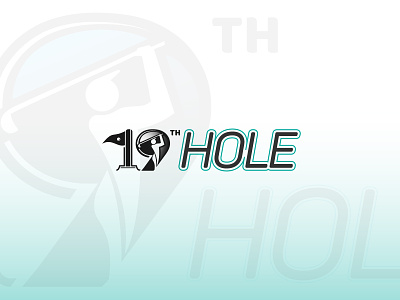 ''19 th hole'' Golf logo brand brand design brand identity branding golf logo logo logo design logodesigner logoicon logoideas logoinspiration logomark logos logotype minimal minimal logo minimal logo design minimal logos minimalist logo sports logo