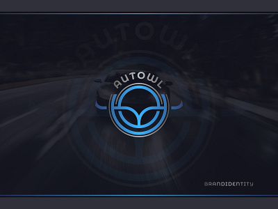 ''Autowl'' Car Brandidentity Logo