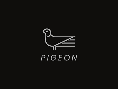 Pigeon Logo bird icon bird logo brand design brand identity branding logo logo design logodesigner logodesigns logoinspiration logoinspire logomark logos logotype minimal minimal logo design minimal logos minimalist logo pigeon
