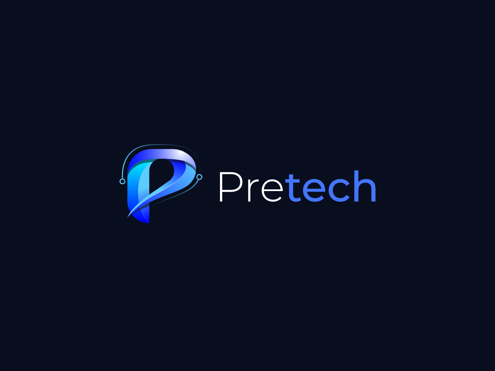Letter P + Tech Icon Modern Technology Logo by Md Humayun Kabir on Dribbble
