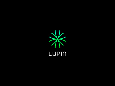 Lupin Leaves Icon, Modern Leaves logo Design, Leaves Icon