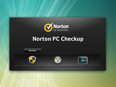 Norton Live Startup Screen