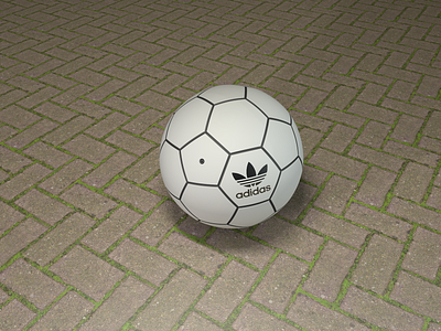 Bola (Soccer Ball) 3d 3d art 3d artist cinema4d design euclidesdry graphic illustration soccer soccer ball ui ux