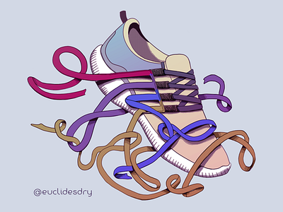 Bandged Shoe - Final Representation by Dry'C on Dribbble