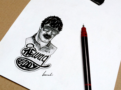 The Swag Daddy daddy draw rotring swag type typo typography