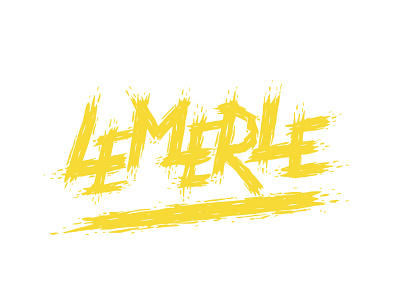 LEMERLE handlettring handtype lemerle logo logotype type typo typography