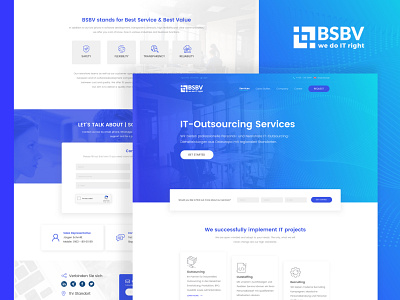 BSBV Web Design Concept.