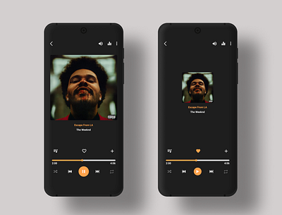 music player app design dailyui design figmaafrica figmadesign music player ui design