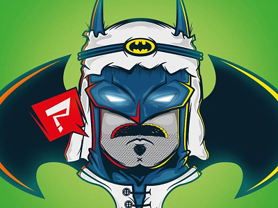 Batman in the Gulf art batman character character design comics dc illustration illustrator vector