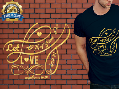 Stylish Typography T Shirt design with Christian Bible Sayings 2020 bible christian golden illustration illustrator modern quotes sayings t shirt tshirt typography unique