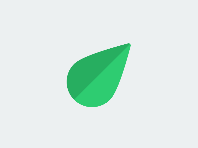 Leaf logo by Joshua Newton - Dribbble