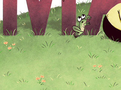 The frog returns cover digital frog picture book