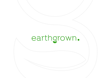 Earthgrown Wordmark Logo brand designer branding brandmark earth logo eco logo for sale green logo greenery leaf logo logo logo concept logo designer logo sale natural logo nature logo new zealand sri lanka wordmark wordmark logo