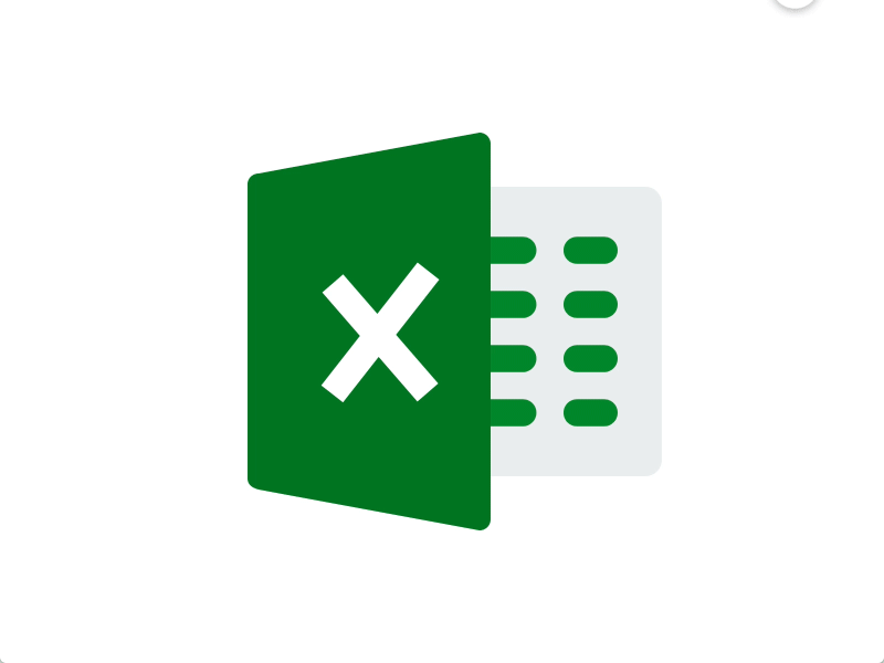 Excel Icon Animation by Nitish 💥 on Dribbble